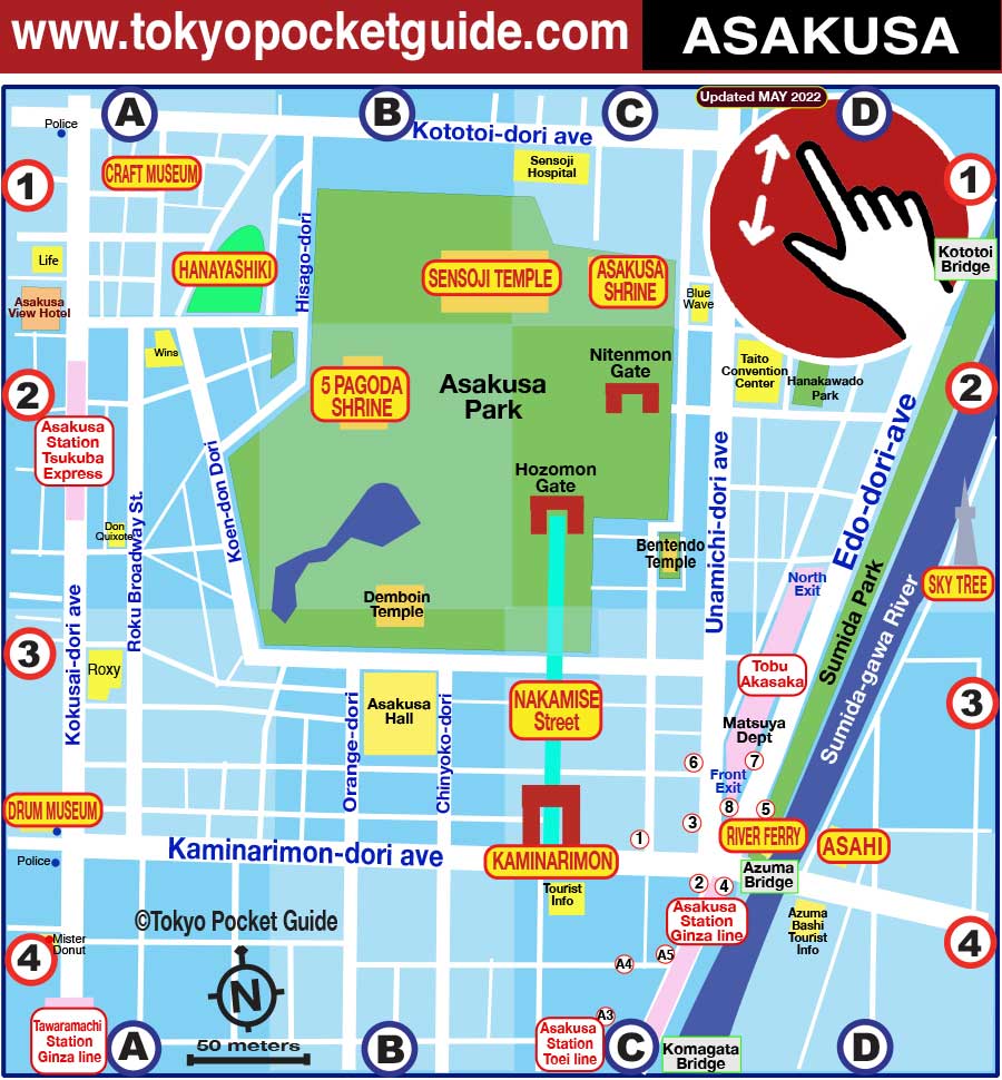 Asakusa Map